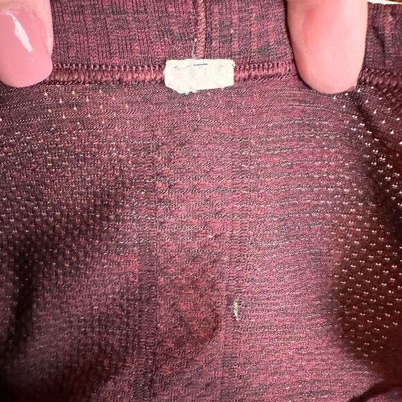 Lululemon Maroon Long Sleeve Swiftly Tech Shirt Size 6 - Picture 10 of 12